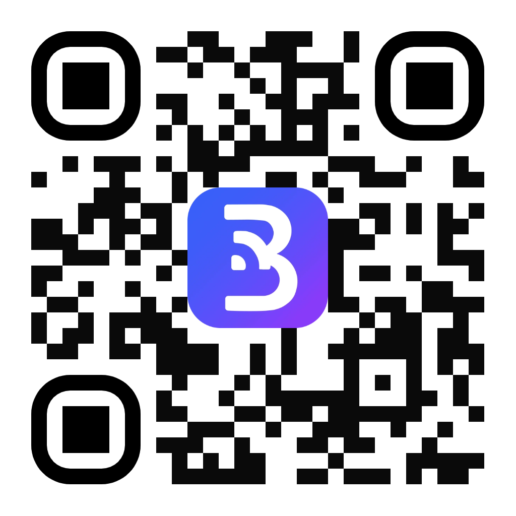 Blutik Apple QR